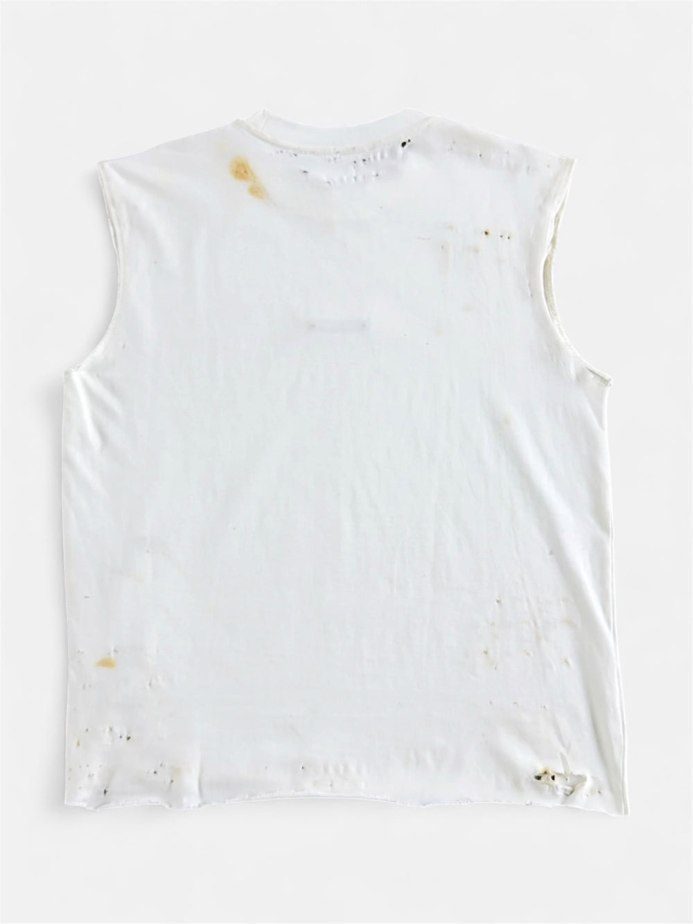 WRECKED SLEEVELESS SHIRT